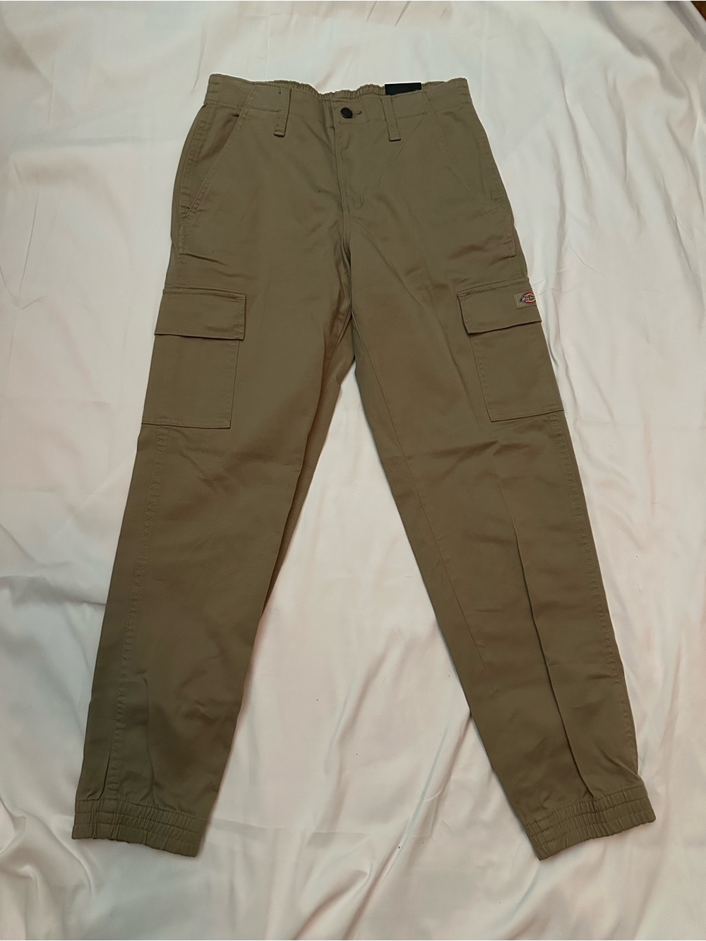 Dickies Olive-Tan Cargo Jogger Pants